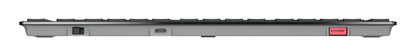 CHERRY KW X ULP 2.0 MINI tangentbord Hem / Kontor USB + RF Wireless + Bluetooth QWERTZ tyska Svart