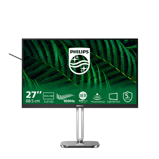Philips 5000 series 27B2G5200/00 platta pc-skärmar 68,6 cm (27") 1920 x 1080 pixlar Full HD LCD Antracit