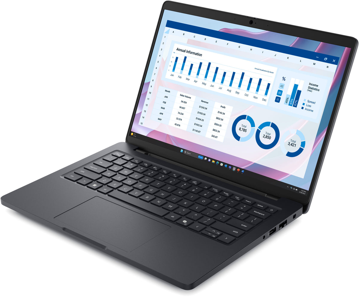 DELL Pro Max 14 MC14255 Copilot+ PC AMD Ryzen AI 7 PRO PRO 350 Mobil arbetsstation 35,6 cm (14") Full HD+ 16 GB LPDDR5x-SDRAM 512 GB SSD Wi-Fi 7 (802.11be) Windows 11 Pro Nordic Svart