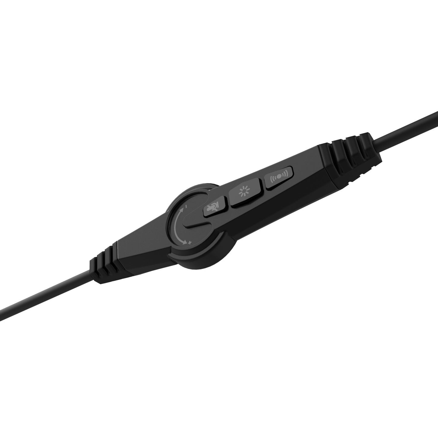 Inca IGK-TX12 hörlur och headset Kabel Huvudband Spela USB Type-A Svart
