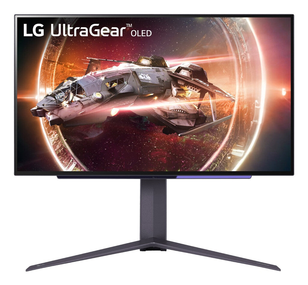 LG 27GS95QX-B platta pc-skärmar 67,3 cm (26.5") 2560 x 1440 pixlar Quad HD OLED Svart