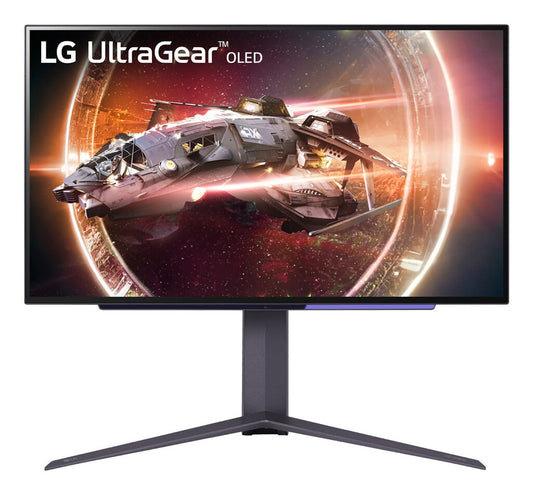 LG 27GS95QX-B platta pc-skärmar 67,3 cm (26.5") 2560 x 1440 pixlar Quad HD OLED Svart