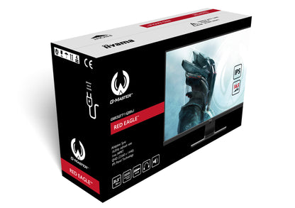 iiyama G-MASTER GB3271QSU-B1 platta pc-skärmar 80 cm (31.5") 2560 x 1440 pixlar Wide Quad HD LED Svart
