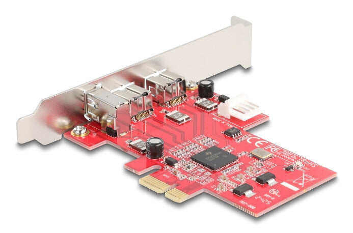 DeLOCK 90738 nätverkskort/adapters Intern IEEE 1394/Firewire