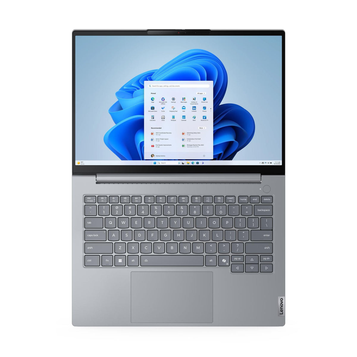 Lenovo ThinkBook 14 G9 IRL Intel Core 7 240H Bärbar dator 35,6 cm (14") WUXGA 16 GB DDR5-SDRAM 512 GB SSD Wi-Fi 7 (802.11be) Windows 11 Pro Nordic Grå