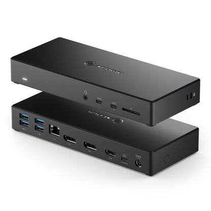 ALOGIC DUCMA3 dockningsstationer för bärbara datorer Kabel USB 3.2 Gen 1 (3.1 Gen 1) Type-C Svart
