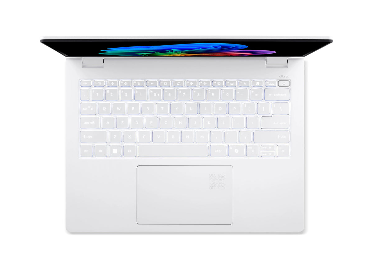 Acer Swift Edge SFE14-51T-75RZ Intel Core Ultra 7 258V Bärbar dator 35,6 cm (14") Pekskärm 2.8K 32 GB LPDDR5x-SDRAM 1 TB SSD Wi-Fi 7 (802.11be) Windows 11 Home Vit