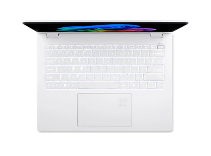 Acer Swift Edge SFE14-51T-75RZ Intel Core Ultra 7 258V Bärbar dator 35,6 cm (14") Pekskärm 2.8K 32 GB LPDDR5x-SDRAM 1 TB SSD Wi-Fi 7 (802.11be) Windows 11 Home Vit