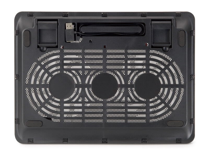 Conceptronic CNBCOOLPAD2F kylningsdynor för bärbara datorer 39,6 cm (15.6") Svart