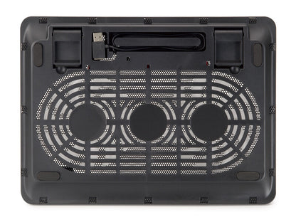 Conceptronic CNBCOOLPAD2F kylningsdynor för bärbara datorer 39,6 cm (15.6") Svart