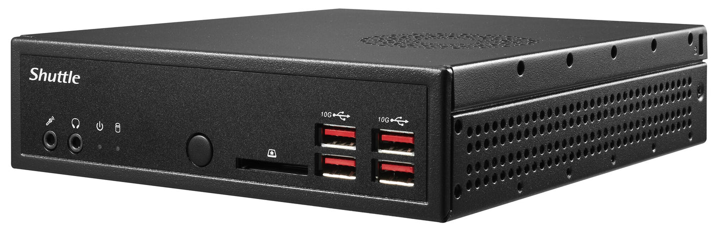 Shuttle DH32U datorhölje & moderkort 1,35L storlek PC Svart 7505 Intel® SoC