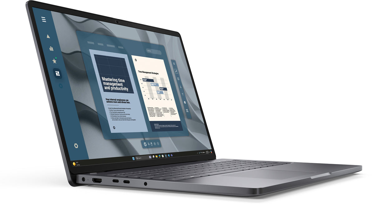 DELL Pro 16 PC16255 AMD Ryzen™ 5 220 Bärbar dator 40,6 cm (16") Full HD+ 16 GB DDR5-SDRAM 512 GB SSD Wi-Fi 6E (802.11ax) Windows 11 Pro tyska Svart