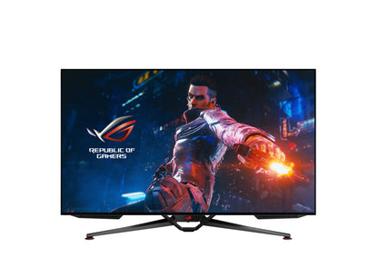 ASUS ROG Swift PG48UQ platta pc-skärmar 120,7 cm (47.5") 3840 x 2160 pixlar 4K Ultra HD OLED Svart