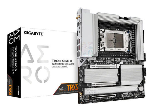 GIGABYTE TRX50 AERO D moderkort AMD TRX50 Socket sTR5 Utökad ATX