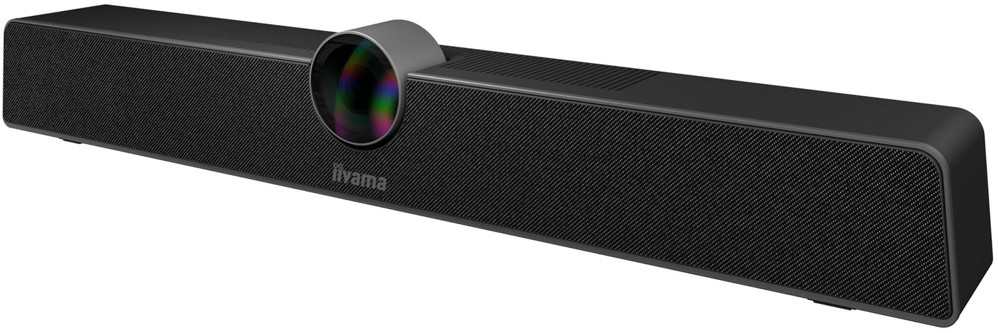 iiyama UC CAM120ULB-1 videokonferenskamera 12 MP Svart 3840 x 2160 pixlar 30 fps