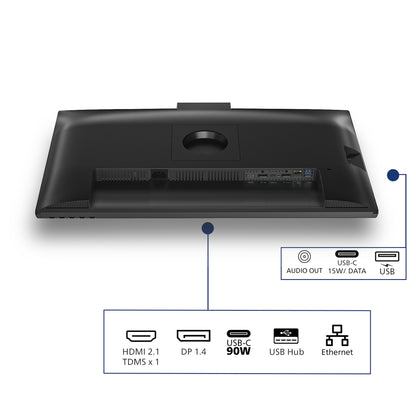 Philips 3000 series 27B2U3601H/00 platta pc-skärmar 68,6 cm (27") 2560 x 1440 pixlar Quad HD LCD Svart