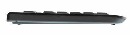CHERRY JK-3000DE-2 tangentbord Universal RF Trådlös QWERTZ tyska Svart