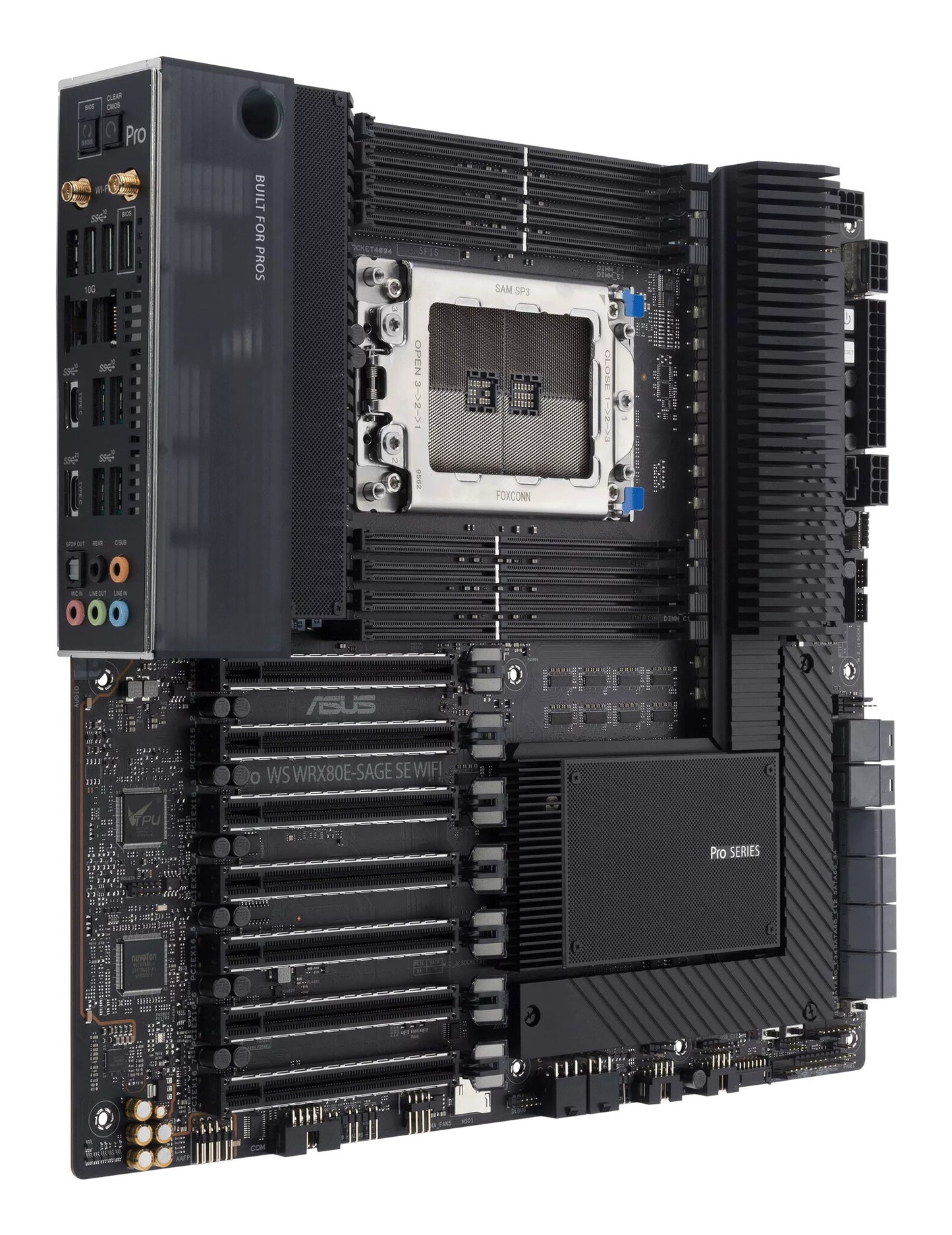ASUS WRX80E-SAGE SE WIFI AMD WRX80 Socket SP3 Utökad ATX