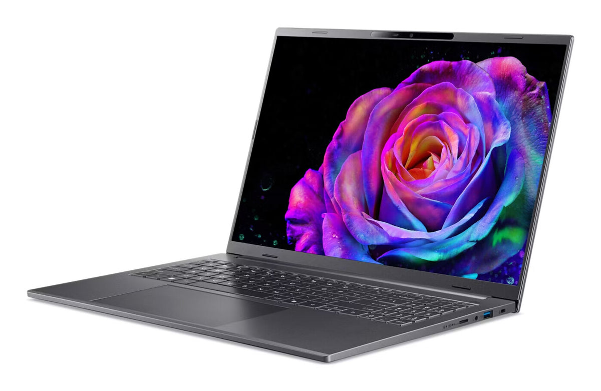 Acer Aspire 16 AI A16-52M-75LW Intel Core Ultra 7 258V Bärbar dator 40,6 cm (16") WUXGA+ 32 GB LPDDR5x-SDRAM 1 TB SSD Wi-Fi 7 (802.11be) Windows 11 Home tyska Grå