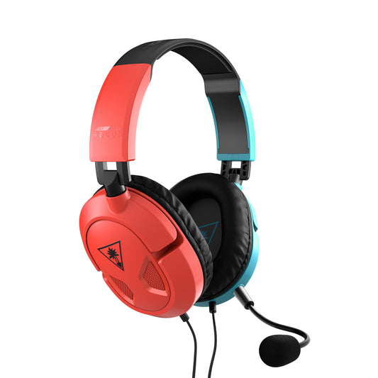 Turtle Beach Recon 50 Headset Kabel Huvudband Spela Blå, Röd