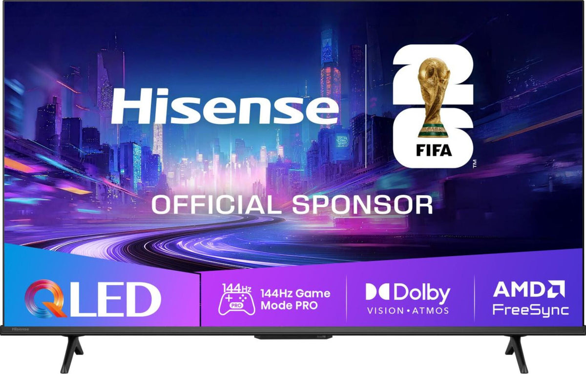 Hisense 43E77Q PRO 109,2 cm (43") 4K Ultra HD Smart-TV Wi-Fi Svart