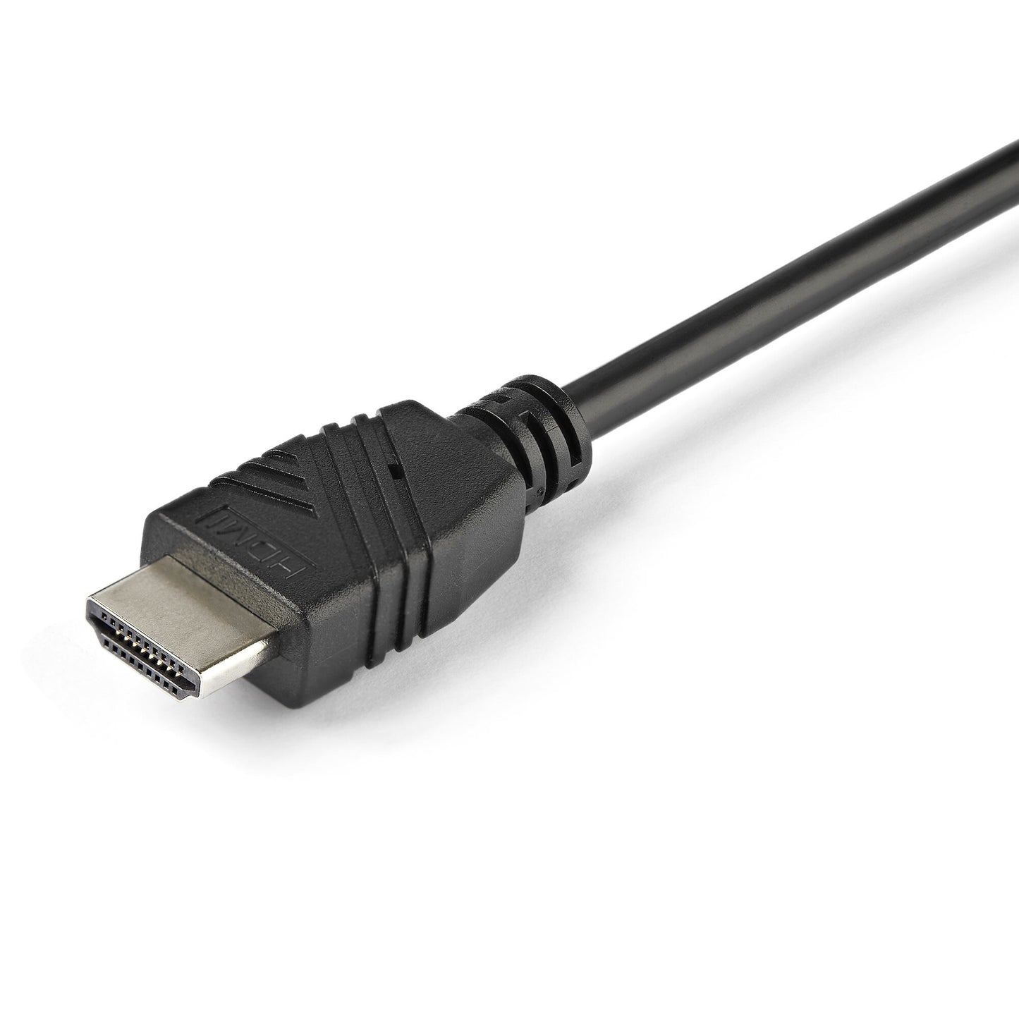 StarTech.com 2-ports HDMI KVM-switch med inbyggda kablar - USB 4K 60 Hz