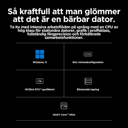 HP ZBook Fury 16 G11 Intel® Core™ i7 i7-14700HX Mobil arbetsstation 40,6 cm (16") WUXGA 32 GB DDR5-SDRAM 1 TB SSD NVIDIA RTX 3500 Ada Wi-Fi 7 (802.11be) Windows 11 Pro AI PC, AI Workstation Grå