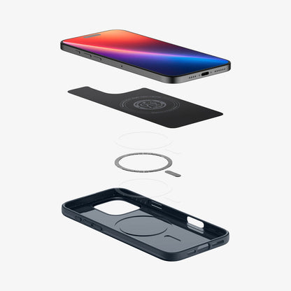 Spigen iPhone 16 Pro Max Case mobiltelefonfodral Svart