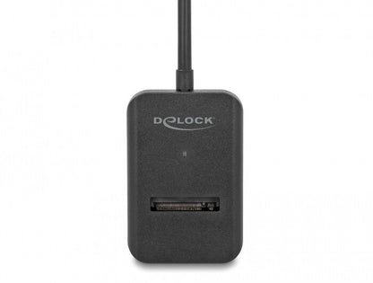 DeLOCK 64198 dockningsstationer för bärbara datorer USB Type-C Svart