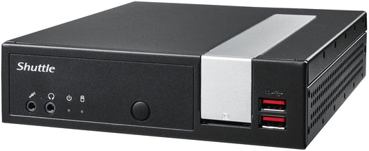 Shuttle XPС slim DL20N6V2 datorhölje & moderkort 1,35L storlek PC Svart N6005 Intel® SoC BGA 1090 2 GHz