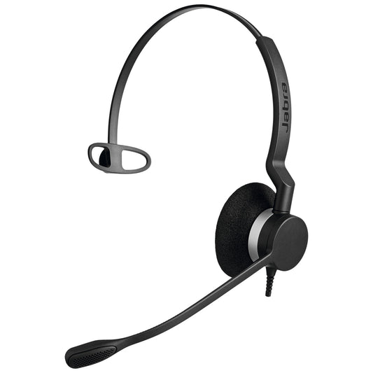 Jabra Biz 2300 Headset Kabel Huvudband Kontor/callcenter USB Type-C Bluetooth Svart