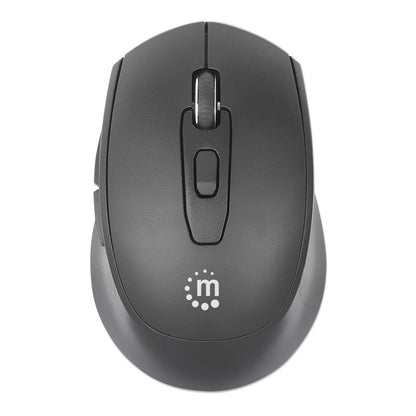 Manhattan 190343 datormöss Universal Ambidextrous RF Trådlös Optisk 1600 DPI
