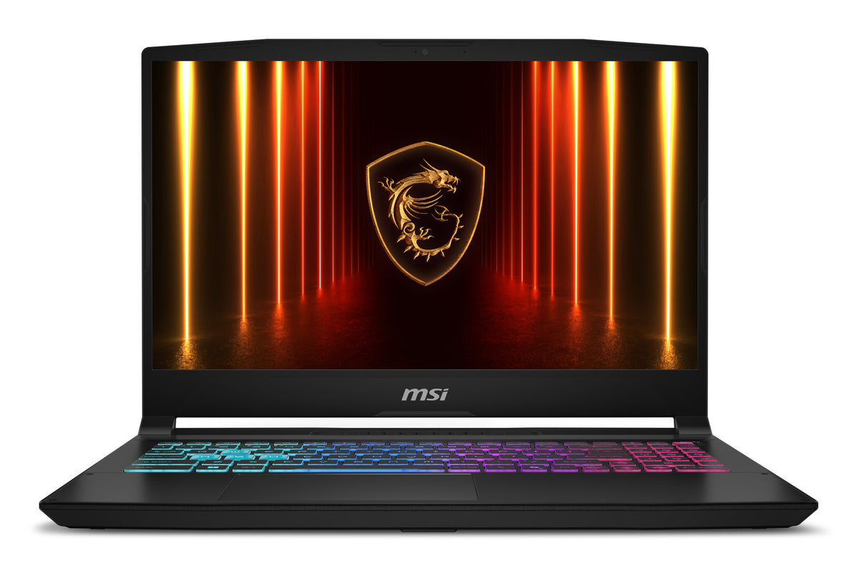 MSI Katana 15 HX B14WFK-487 Intel® Core™ i7 i7-14650HX Bärbar dator 39,6 cm (15.6") Full HD 16 GB DDR5-SDRAM 512 GB SSD NVIDIA GeForce RTX 5060 Wi-Fi 6E (802.11ax) Windows 11 Home Svart