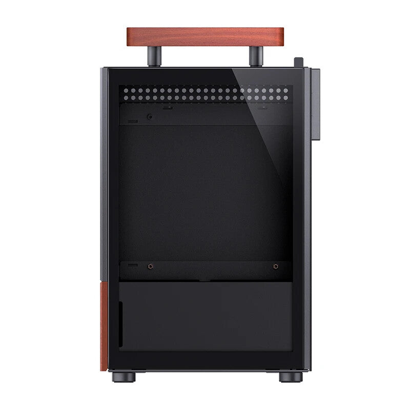 Jonsbo T6 Midi Tower Svart, Trä