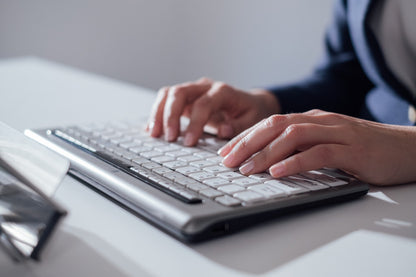 BakkerElkhuizen S-board 840 tangentbord Kontor USB QWERTY Engelska (Storbritannien) Ljusgrå, Vit