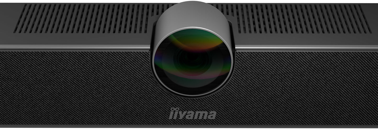 iiyama UC CAM120ULB-1 videokonferenskamera 12 MP Svart 3840 x 2160 pixlar 30 fps