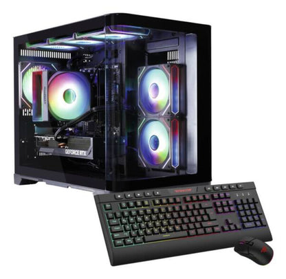 Hyrican PCK07804 persondatorer/arbetsstationer AMD Ryzen™ 7 5700X 16 GB DDR4-SDRAM 1 TB SSD NVIDIA GeForce RTX 5070 Windows 11 Home PC Svart