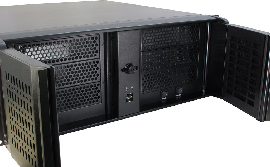 Inter-Tech 4U-4098-S Ställning Svart