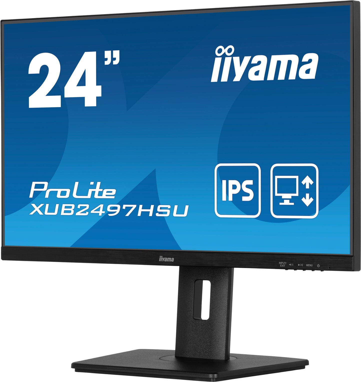 iiyama XUB2497HSU-B2 platta pc-skärmar 60,5 cm (23.8") 1920 x 1080 pixlar Full HD LED Svart