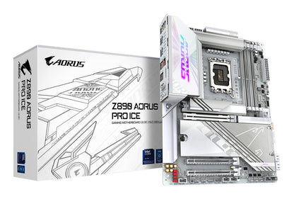 GIGABYTE Z890 AORUS PRO ICE moderkort Intel Z890 LGA 1851 (Socket V1) ATX