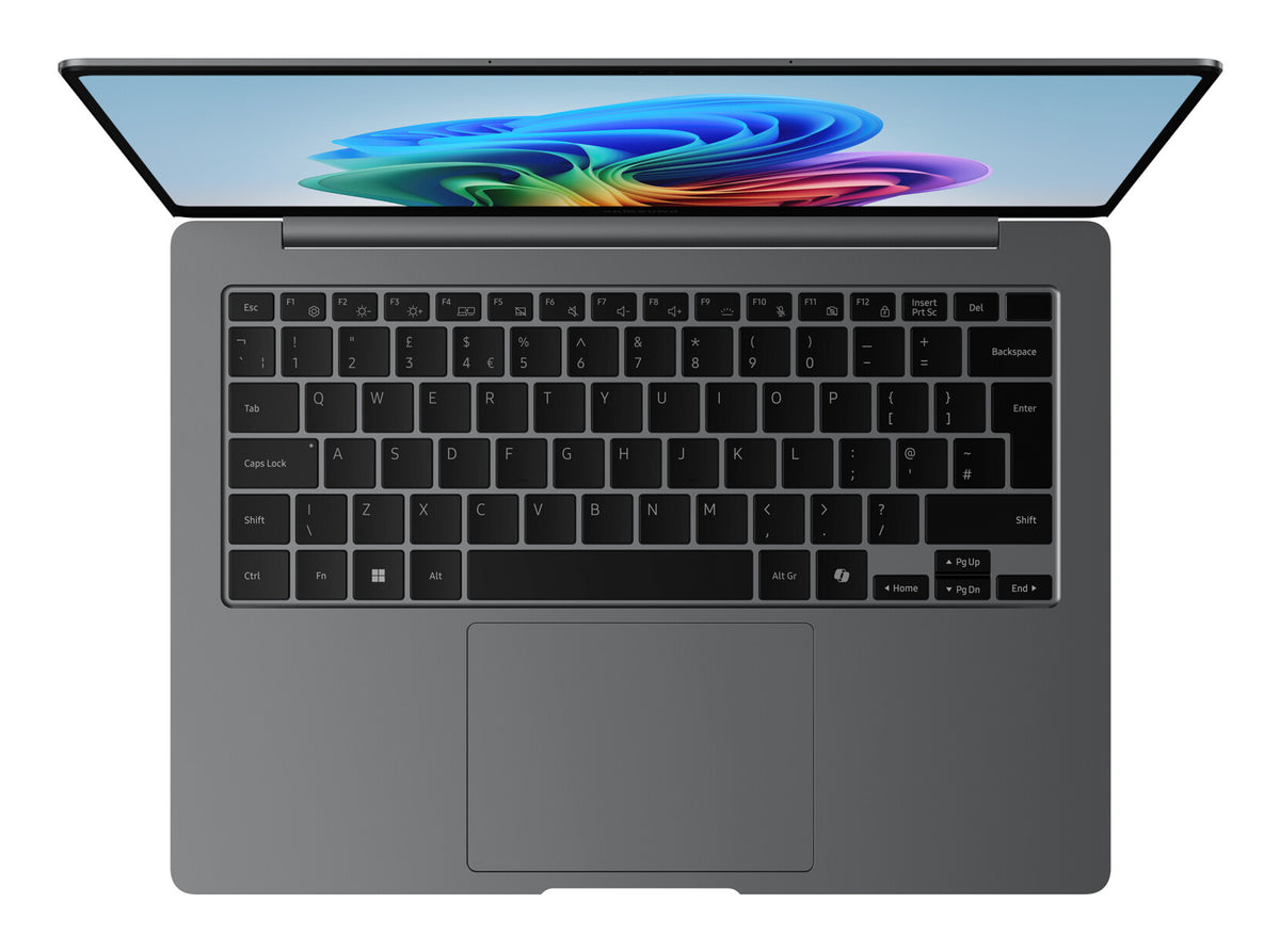 Samsung Galaxy Book5 Pro Copilot+ PC Intel Core Ultra 7 258V Bärbar dator 35,6 cm (14") Pekskärm WQXGA+ 32 GB LPDDR5x-SDRAM 1 TB SSD Wi-Fi 7 (802.11be) Windows 11 Pro tyska Grå