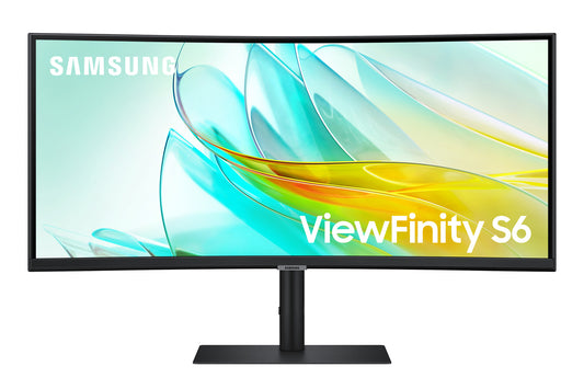 Samsung S65UC platta pc-skärmar 86,4 cm (34") 3440 x 1440 pixlar UltraWide Quad HD LCD Svart