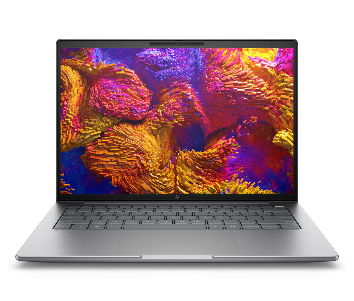 HP ZBook 8 G1as Copilot+ PC AMD Ryzen AI 9 HX PRO 375 Mobil arbetsstation 35,6 cm (14") WQXGA 64 GB DDR5-SDRAM 2 TB SSD Wi-Fi 7 (802.11be) Windows 11 Pro AI Workstation, AI PC Silver