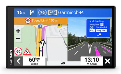 Garmin Camper 795 navigatorer Handheld / Fast 17,6 cm (6.95") TFT Pekskärm 239,6 g Svart