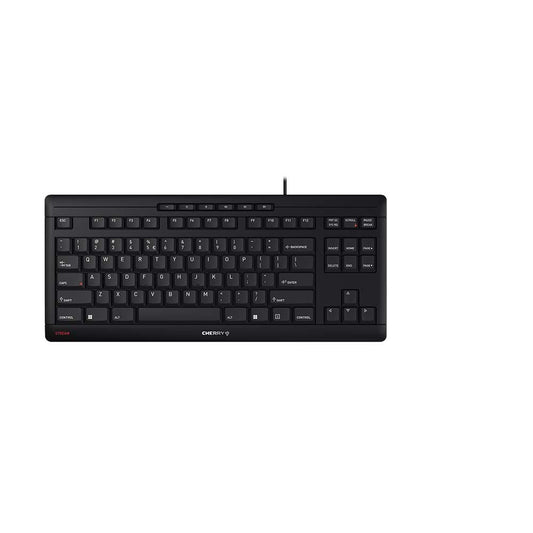 CHERRY STREAM KEYBOARD TKL tangentbord Universal USB QWERTY Engelsk Svart