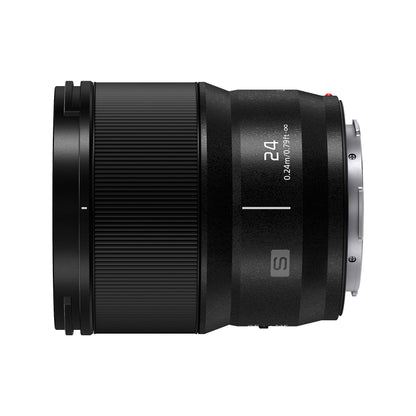 Panasonic LUMIX S 24 mm F1.8 MILC / SLR Vidvinkelobjektiv Svart