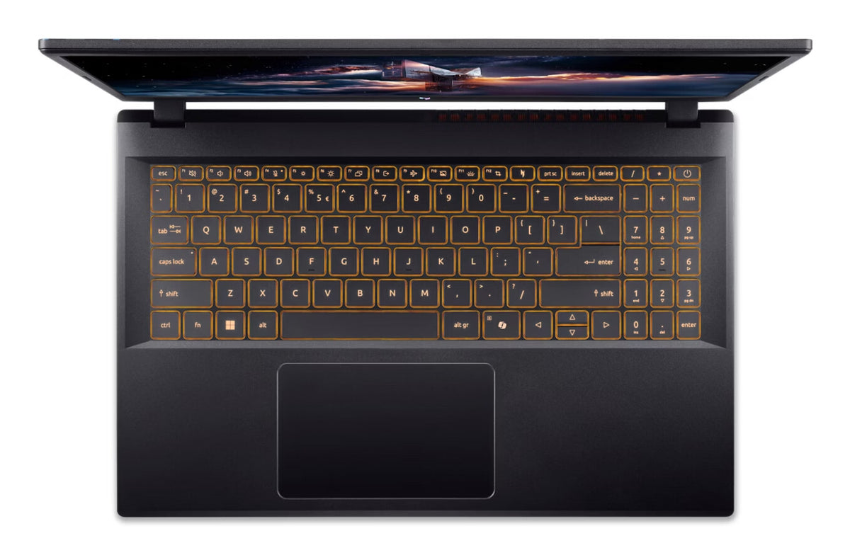 Acer Nitro V 15 ANV15-52-73ZM Intel® Core™ i7 i7-13620H Bärbar dator 39,6 cm (15.6") Full HD 16 GB DDR5-SDRAM 1 TB SSD NVIDIA GeForce RTX 5060 Wi-Fi 6 (802.11ax) Windows 11 Home tyska Svart