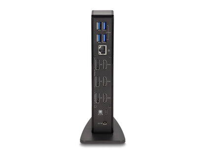 DeLOCK 88051 dockningsstationer för bärbara datorer Dockning USB 3.2 Gen 2 (3.1 Gen 2) Type-C Svart