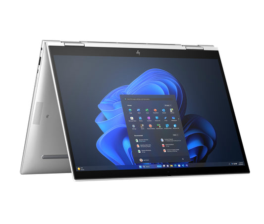 HP Elite x360 830 G11 Intel Core Ultra 5 125U Hybrid (2-i-1) 33,8 cm (13.3") Pekskärm WUXGA 32 GB LPDDR5x-SDRAM 512 GB SSD Wi-Fi 6E (802.11ax) Windows 11 Pro AI PC Silver