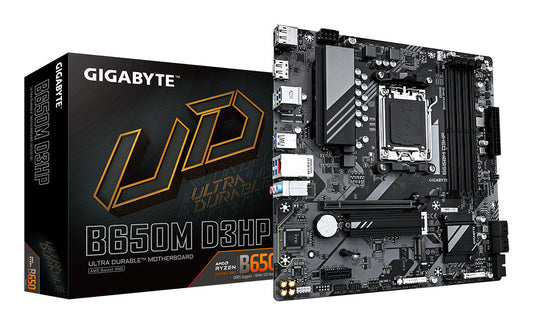 GIGABYTE B650M D3HP moderkort AMD B650 AM5-sockel micro ATX